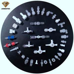 Clear PC 2mm 3mm 4mmOD Winged Male Female Luer Lock Tube Connector Luer Lock Fitting - Product Image 6