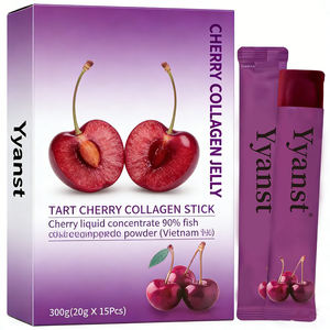 Gelée de collagène de cerise de haute qualité OEM/ODM, marque privée, pour reconstituer la peau et les cheveux sains - Product Image 1