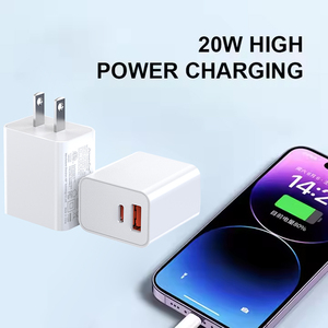 Cargador de Pared USB C + USB A de Carga Rápida PD de 20 W, Top 10 en Tendencia, Dispositivos Electrónicos con Protección OTP y OVP, Cargador Móvil - Product Image 4