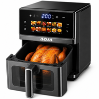 Friteuse à air numérique intelligente électrique, sans huile, à circulation d'air chaud, cuisson saine sans huile pour la cuisine familiale, utilisation facile