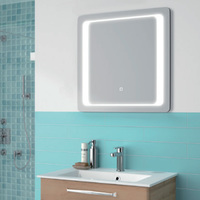 Interrupteur tactile HoneyFly pour miroir, alimentation AC220V-DC12V 12W, LED ON/OFF, gradation de la lumière, contrôleur tactile caché pour lampe de miroir