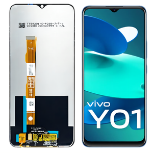 กว่างโจวจอแอลซีดีผู้ผลิตขายส่งมาร์ทโฟนเปลี่ยนหน้าจอสัมผัสสำหรับ <span class=keywords><strong>Vivo</strong></span> Y01 Y11 Y15 Y20 <span class=keywords><strong>Y21</strong></span> Y30 Y33 Y50 Y17 Y70 - Product Image 2