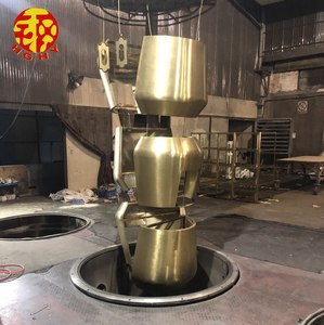 Street square Stainless Steel Vase <strong>Garden</strong> Custom Size Brushed Stainless Flower Trough - Product Image 4