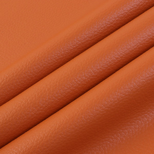 Patrón de lichi en relieve Marrón PVC FAUX <span class=keywords><strong>PU</strong></span> Tela de cuero suave para muebles Sofá Bolsa de maquillaje Notebook Caja de embalaje Caja de regalo - Product Image 4