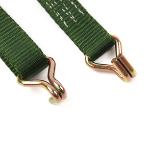 Heavy Duty 1 Inch 1 Ton Ratchet Tiedown Strap Double S <strong>Hook</strong> for Moving Boxes Furniture <strong>Van</strong> Load Restraint - Product Image 3