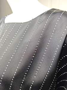 Vestido Abaya Elegante de Manga Larga para Mujeres Musulmanas de Medio Oriente, Dubái, 2025, Vestidos con Capucha y Diamantes de Moda - Product Image 5