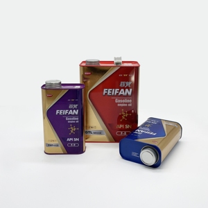Échantillon Gratuit - Vente en Gros de Boîtes Carrées en Fer Blanc Vides pour Emballage d'Huile - Bidon de 1 Gallon pour Huile Moteur - Product Image 2