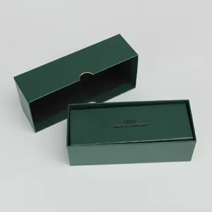Sinicline कस्टम लक्जरी हरे रंग डिजाइन धूप का चश्मा बॉक्स के साथ मामले