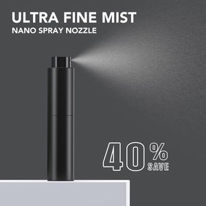 Envases de Perfume de Lujo de 10 ml, Color Blanco Mate y Negro, con Atomizador - Product Image 2