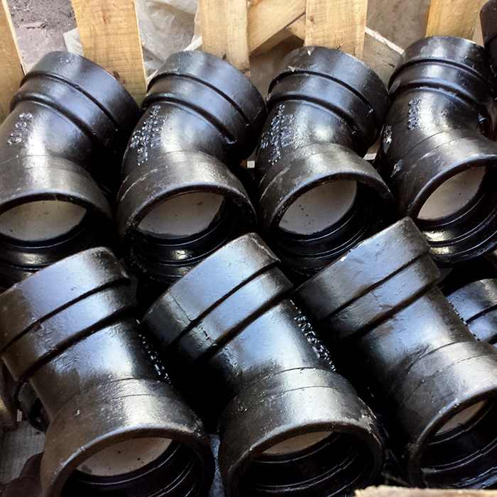 Ductile Iron Pipe Socket U Bend with Bitumen Coating