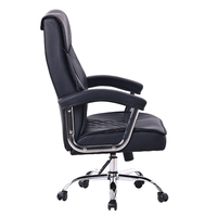 Échantillon Gratuit - Nouvelle Chaise de Bureau Pivotante en Cuir PU pour Dirigeant, Cadre, Employé - Design Moderne et Confortable pour le Travail au Bureau