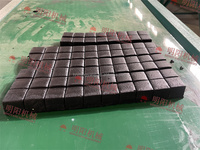 Vente en gros Machine à former des briquettes en forme de cube de charbon de bois pour la fabrication de charbon de bois de narguilé en coquille de noix de coco en Thaïlande
