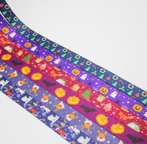 Correa para Mascotas con Diseño Navideño Personalizado, Correa para Equipaje, Collar para Perro con Impresión Digital, Venta al por Mayor de Fábrica, Varios Tamaños - Product Image 3