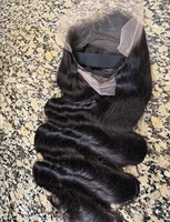 Pelucas sin pegamento 100% cabello humano virgen vietnamita liso con cierre de encaje, cabello birmano indio rizado con cutícula alineada, peluca frontal de encaje HD fino