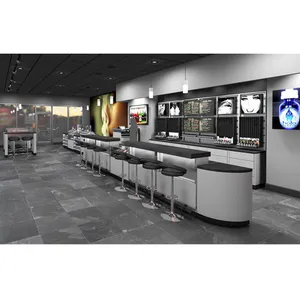 Vitrines de magasin de cigarettes durables et bon marché Comptoir d'affichage de magasin de fumée électronique Décorations intérieures de magasin de tabac haut de gamme - Product Image 1