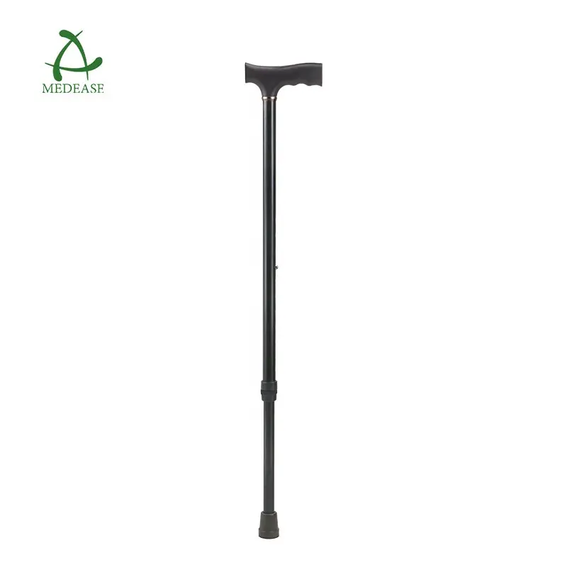 Factory Wholesale Two Sections Foldable Walking Cane Old Man Walking Stick