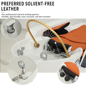 AM20 Salon Haar ausrüstung Elektrische Massage <span class=keywords><strong>Shampoo</strong></span> Bett Rück spüle inheit Modernes Design Haar waschbecken und <span class=keywords><strong>Shampoo</strong></span> Stuhl - Product Image 3