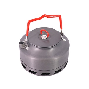 Free Sample Outdoor <b>Camping</b> Hiking Heat Exchanger Aluminum <b>Kettle</b> <b>Camping</b> Pot - Product Image 5