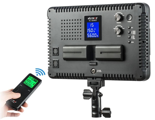 Viltrox VL-D640T 50W LED Video Light - Portable Studio Light