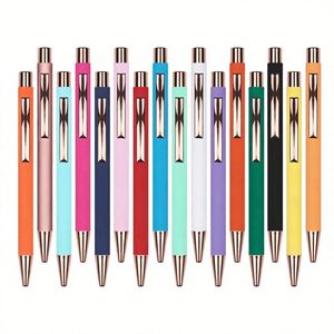 Stylo à bille de luxe haut de gamme en métal, gravure laser personnalisée, cadeau d'entreprise exécutif haut de gamme, en stock - Product Image 3