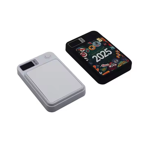 High Quality 5000/10000mAh Sublimation Powerbank Fast Charge Digital Display Magnet Wireless Charging Promotional Business Gifts