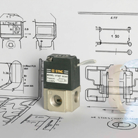 Vanne solénoïde pneumatique compacte haute fréquence 3/2 voies série VT307 STNC – Offre Spéciale