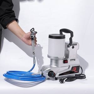Pulverizador de pintura sin aire eléctrico de alta presión nuevo multifuncional 1600W portátil pulverizador sin aire pintura de látex - Product Image 2