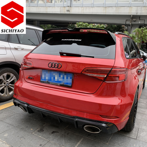 Para <span class=keywords><strong>AUDI</strong></span> <span class=keywords><strong>A3</strong></span> <span class=keywords><strong>Sportback</strong></span> <span class=keywords><strong>spoiler</strong></span> 2014-2020 <span class=keywords><strong>A3</strong></span> hatchback estilo OTE <span class=keywords><strong>spoiler</strong></span> coche alerón trasero Color alerón trasero - Product Image 3