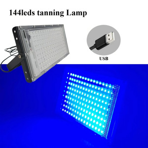 Lampe solaire <span class=keywords><strong>UV</strong></span> bleue transfrontalière pour la beauté de la peau, <span class=keywords><strong>machine</strong></span> de <span class=keywords><strong>bronzage</strong></span> LED corps entier avec prise USB - Product Image 3