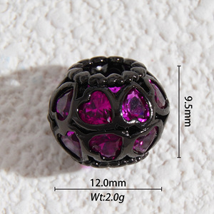 Gold-Toned Mixed Shape Jewelry Findings For <b>Bracelet</b> Making Copper Plated Geometric <b>Beads</b> And <b>Charms</b> With Dreamcatcher Star - Product Image 4