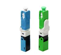 Conector rápido de fibra óptica SC APC UPC, conector rápido para Cable de caída FTTH, terminación de campo