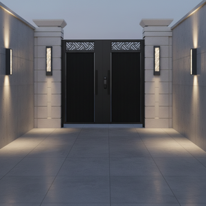 Moderne Aluminium-Pivot-Außentüren für Villen und Innenhöfe - Anpassbar - Product Image 4