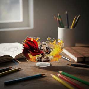 Figura Acrílica de My Hero Academia, Soporte Acrílico de Shigarki Toga Dabi, Modelo de Exhibición de Anime, Decoración de Escritorio, Regalo Coleccionable - Product Image 5