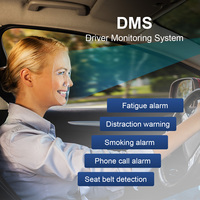 Caméra embarquée double objectif avant/arrière de haute qualité avec IA, enregistreur de conduite intelligent 4G, vision nocturne, HD 1080P, GPS, Wi-Fi pour la gestion de flotte