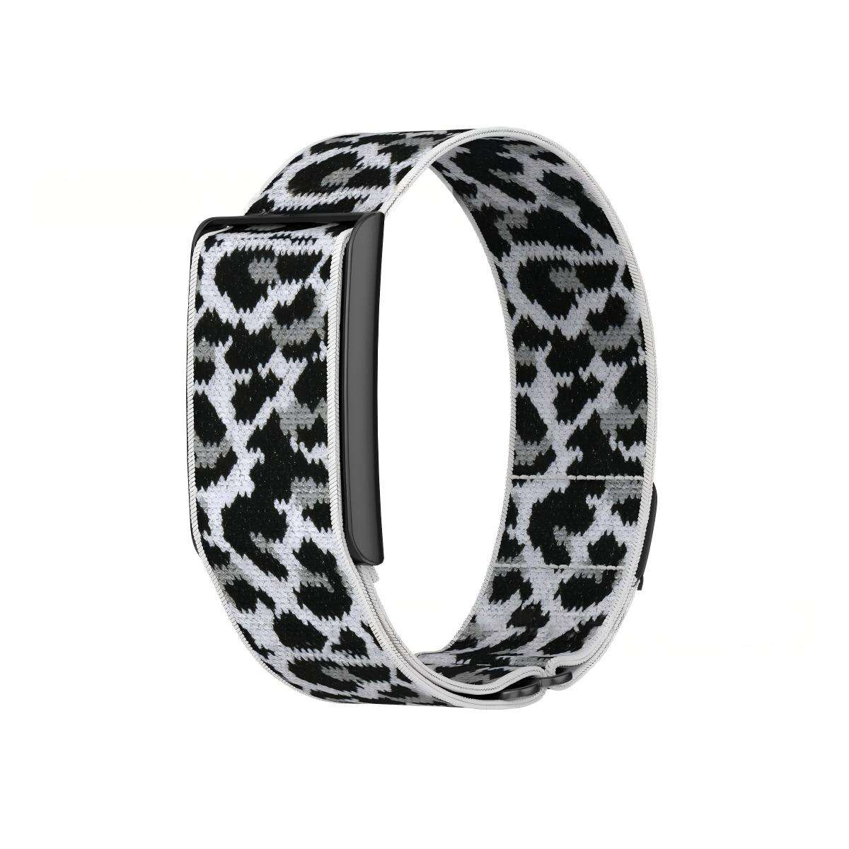 Estampado de Leopardo Blanco
