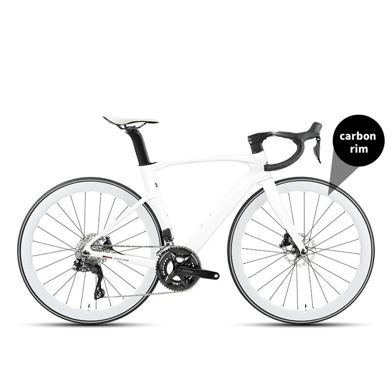 Jante en carbone blanc