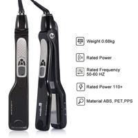 Lisseur à vapeur professionnel pour cheveux, fer à lisser en titane, plancha para cabello, écran LCD, steamer Salon Pro 450 ° Lisseur de cheveux F
