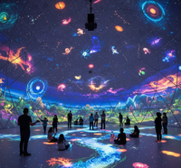 Projecteur de cartographie interactive 3D à 360° pour dôme, expérience immersive en dôme, projecteur de dôme planétarium pour planétarium
