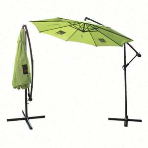 Parasol de plage portable léger avec impression de logo personnalisé et structure en acier inoxydable réglable pour le camping en plein air et la plage - Product Image 4