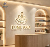 Letras Metálicas 3D con Retroiluminación Personalizadas para Interiores, Letrero para Tienda, Letrero LED Personalizado para Negocios