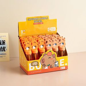 Bâtons à bulles Capybara, 24 pièces, 13 cm, jouet à bulles en plastique pour enfants de 3 ans et plus - Product Image 1
