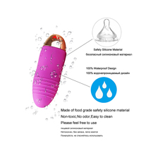 Kabelloser Mini G-Punkt Vibrator in Ei-Form mit Fernbedienung für Frauen