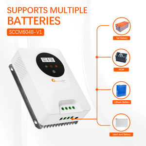 2024년 신형 디자인 MPPT 태양광 충전 컨트롤러 80암페어 LCD 포함 - Product Image 4