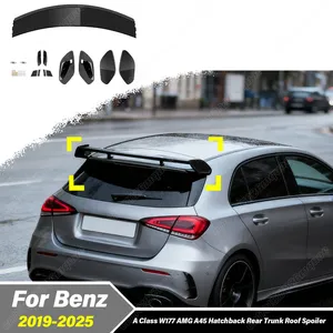 สปอยเลอร์หลังคาหลังรถยนต์ StarNav สำหรับ Mercedes Benz A Class W177 A180 A200 A250 A260 A45 AMG ปี 2019 2020 2021 2022 2023 2024 2025 - Product Image 1
