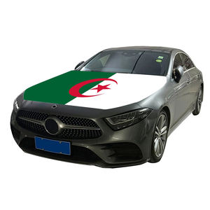 Logo personnalisé Algérie bâches de voiture capot élastique couvercle de moteur et rétroviseurs housses de voiture algériennes durables - Product Image 1