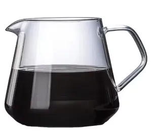 Heat Resistant Glass Hand Drip Coffee Pot Coffee Server Teapot Drip Coffee Pot