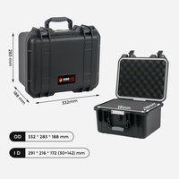 Valise de transport robuste en plastique PP Everest avec joint étanche et logo personnalisé