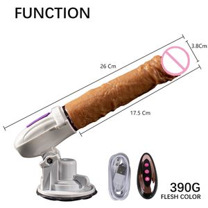Draadloze afstandsbediening automatische masturbatie pomp pistool seksmachine telescopische seksspeeltjes dildo vibrator mannen DB-XHLQ OEM/ODM - Product Image 2