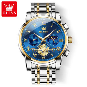   Reloj de Pulsera de Cuarzo 2859, Reloj de Acero Inoxidable para Hombre, Estilo Ejecutivo, Masculino - Product Image 2