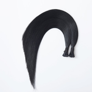 Estensioni di Capelli Umani con Cheratina Italiana a I-<span class=keywords><strong>Tip</strong></span>, Doppia Trama, Vergini, Grezzi, Remy, con Cuticole Allineate, di Origine Russa, Vendita all'Ingrosso - Product Image 4